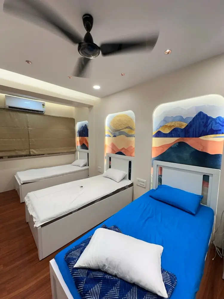 Triple bedroom at Moti Mahal